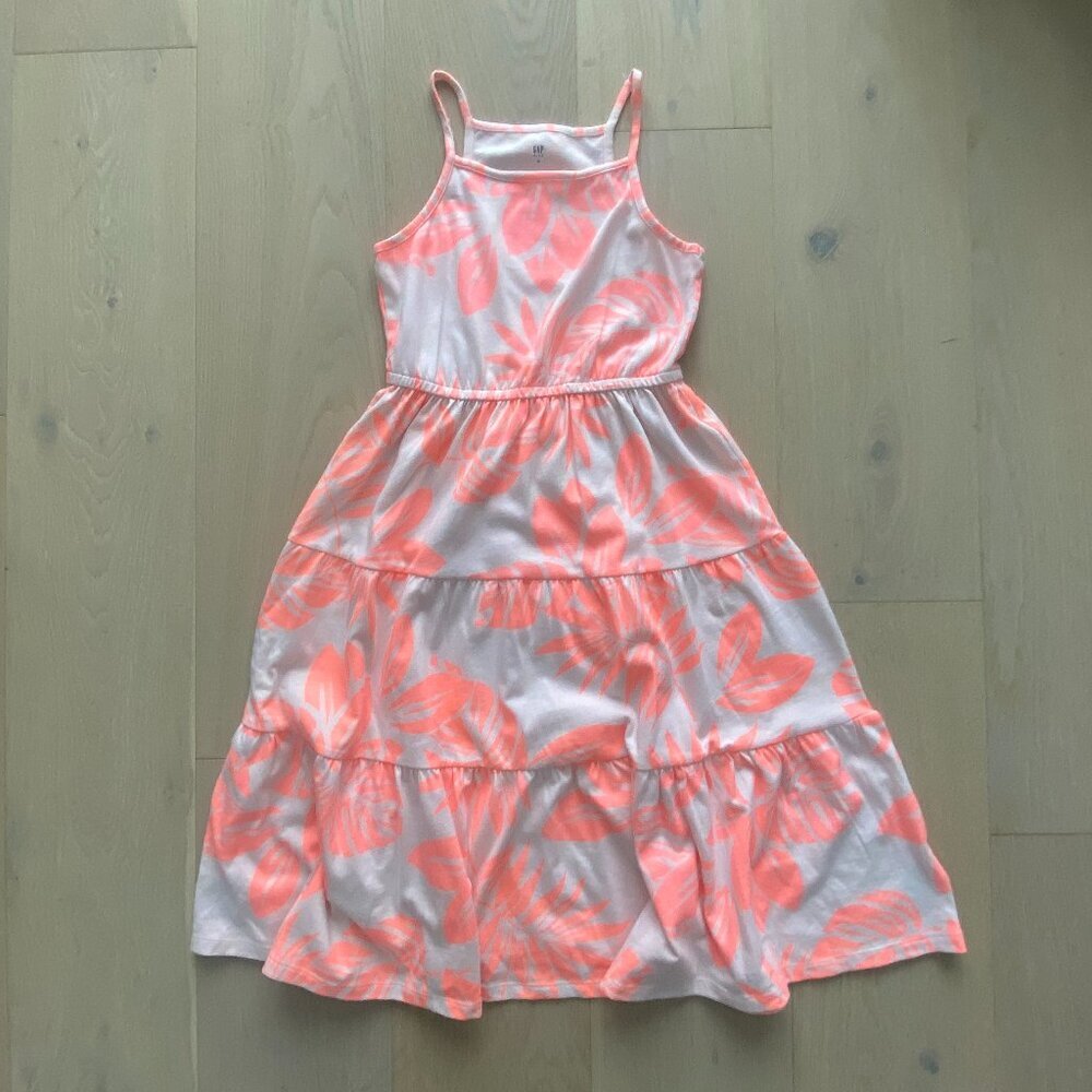 GAP Kids Girls Summer Beach Dress Size M 🌸 - Picture 1 of 5